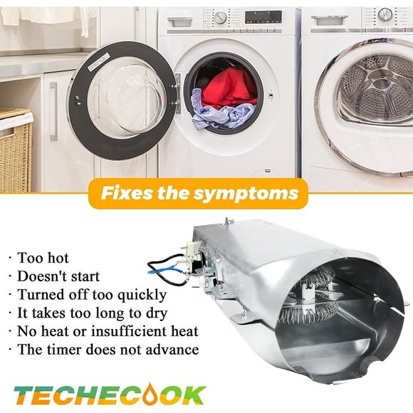 Dryer Heating Element Assembly AP4342351 | for Samsung & Kenmore Dryer Models - Picture 4 of 7